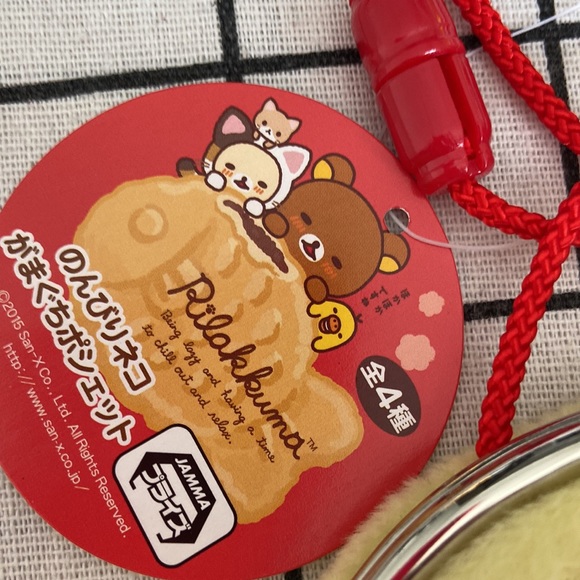 San-X Rilakkuma “Relax Bear” coin purse NWT - Picture 3 of 6